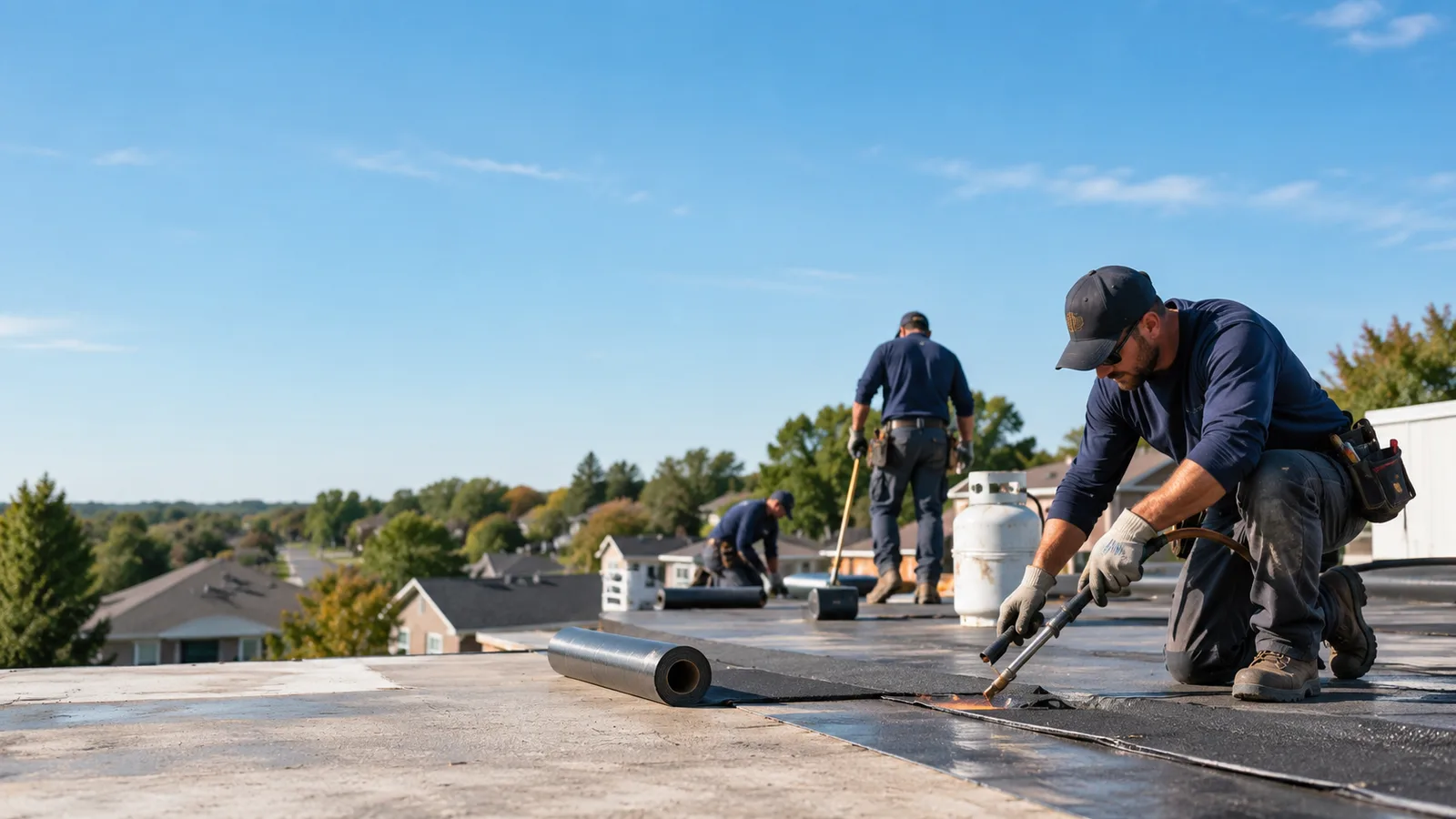 Flat Roof Leak Repair providers in Stratton, OH